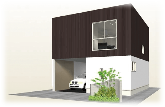 ビルトインガレージ 仙台市で30坪 35坪の間取りでおしゃれな家の注文住宅はアルボスの家 ビルトインガレージ 仙台市で30坪 35坪の間取りでおしゃれな家の注文住宅はアルボスの家