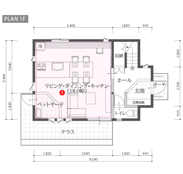 仙台市で25坪2ldkの間取り 都市型コンパクト 小さな家でも大きなゆとり空間 仙台市で30坪 35坪の間取りでおしゃれな家の注文住宅はアルボスの 家