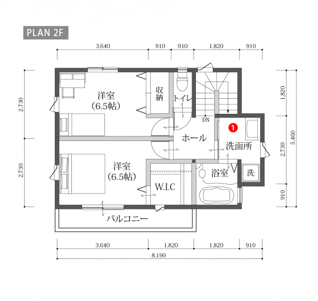 仙台市で25坪2ldkの間取り 都市型コンパクト 小さな家でも大きなゆとり空間 仙台市で30坪 35坪の間取りでおしゃれな家の注文住宅はアルボスの 家