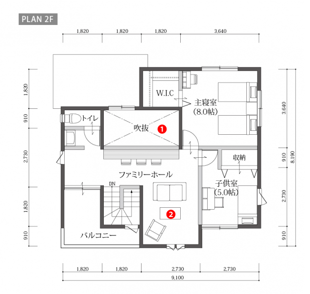仙台市で35坪2ldkの間取りでアイランドキッチンやママステーション 家事や子育て 仕事など 忙しいママをサポートします 仙台市で30坪 35坪の 間取りでおしゃれな家の注文住宅はアルボスの家