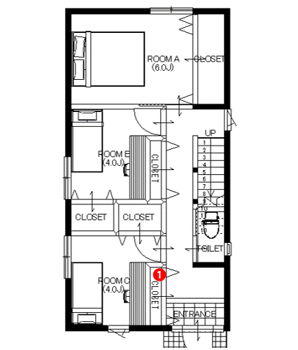 仙台市で24坪3ldkの間取りの狭小住宅 ライフスタイルで間取り変更できる自由間取りの家 仙台市で30坪 35坪の間取りでおしゃれな家の注文住宅 はアルボスの家