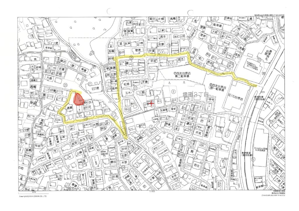地図のサムネイル